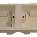 Dual recessed box