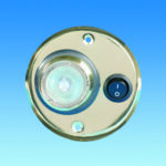 Switched Halogen Circle Gold
